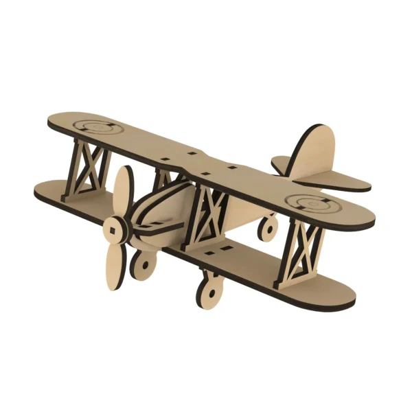 Модель детского деревянного самолетика Tarhe 3D модель скачать на ru.cg.market, 3ds max, Corona Render.