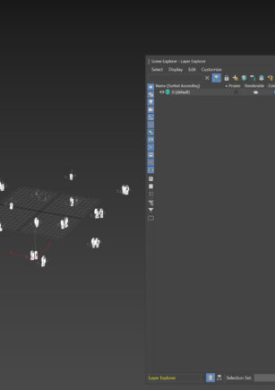 Не отображаются объекты в слоях 3ds Max