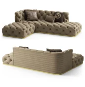Кушетка Vittoria Frigerio Caracciolo 3D модель