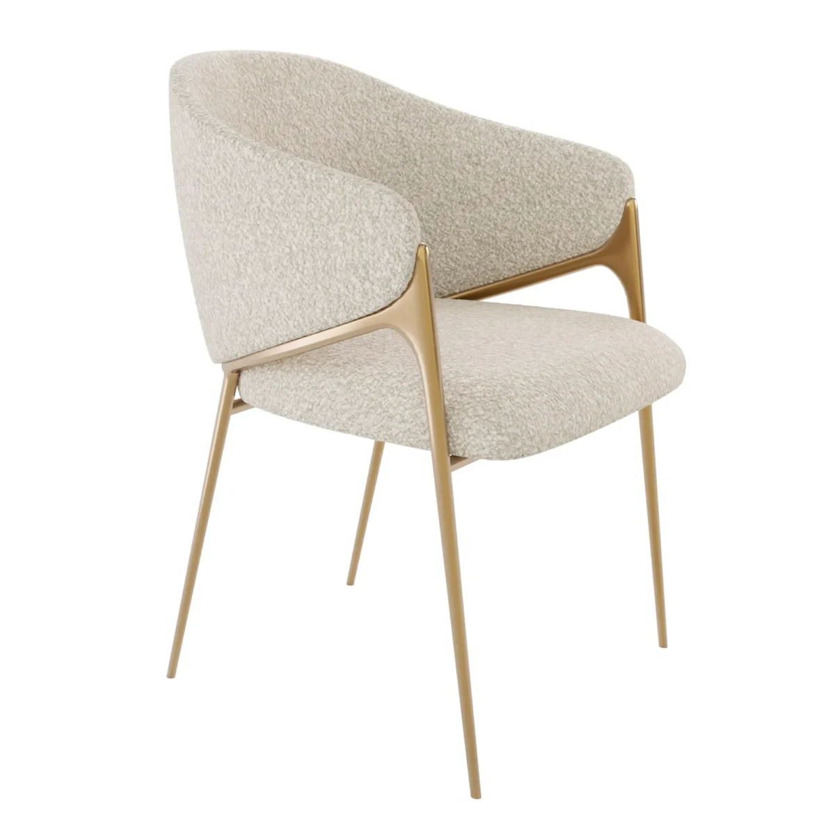 Обеденное кресло в скандинавском стиле Sillones modernos para sala 3D модель скачать в 3ds max Corona Render