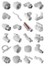Пластиковые фитинги №1 3D модель скачать на ru.cg.market 3ds max Corona Render V-Ray