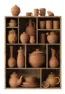 Глиняная посуда на стеллаже N15 3D модель скачать на ru.cg.market, 3ds max,CoronaRender, V-Ray