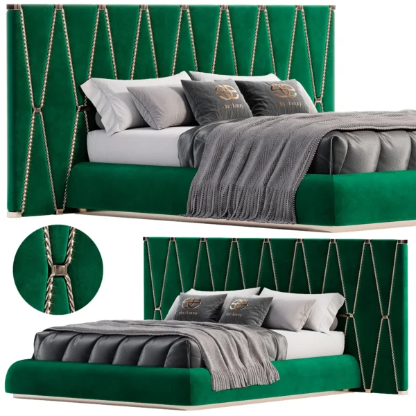 Кровать Марокко от Elva Luxury 3D модель скачать на ru.cg.market, 3ds max, CoronaRender