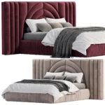 Кровать Mirella от Luxury Line 3D модель скачать на ru.cg.market, 3ds max, Corona Render