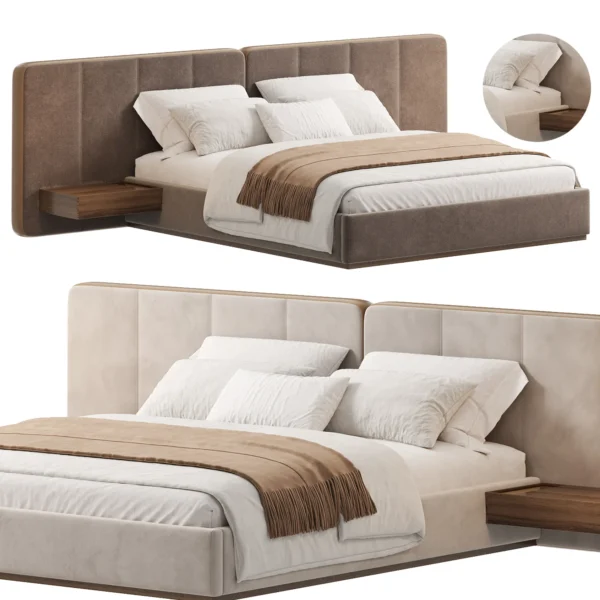Кровать BONNIE 3D модель скачать на ru.cg.market, 3ds max, Corona Render