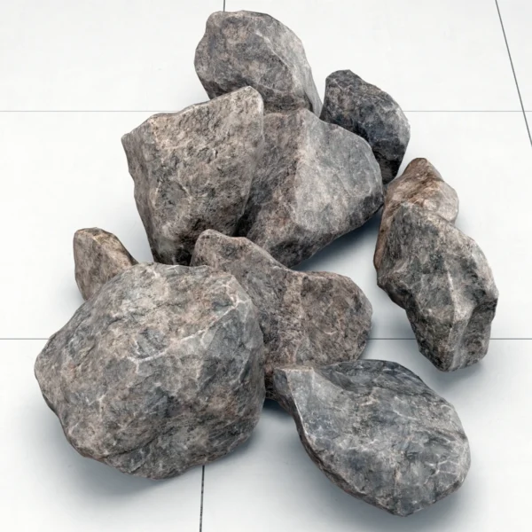 Коллекция скальных камней N3 3D модель скачать на ru.cg.market, 3ds max, V-Ray