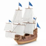 Корабль 18 века 3D модель скачать на ru.cg.market, 3ds max, Corona Render, V-Ray.