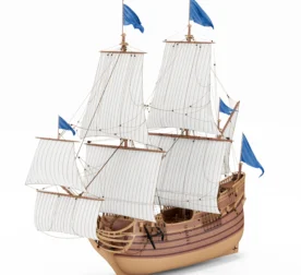 Корабль 18 века 3D модель скачать на ru.cg.market, 3ds max, Corona Render, V-Ray.