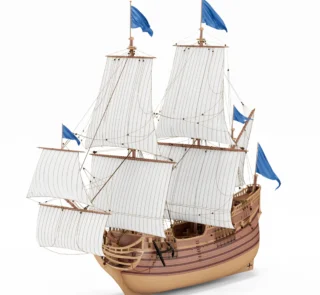 Корабль 18 века 3D модель скачать на ru.cg.market, 3ds max, Corona Render, V-Ray.