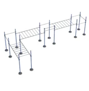 Рукоход MB Barbell MB 7.60/3 3D модель скачать на ru.cg.market, 3ds max, Corona Render, V-Ray, Fstorm, Blender.